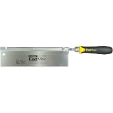 Stanley Fatmax ince testere (katlanabilir, ekstra geniş bı&ccedil;ak, arka kısmı &ccedil;elik takviyeli, ergonomik sap) 0-15-252