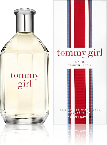 Tommy Hilfiger – Tommy Girl Eau de Toilette 100 ml – Perfume for Women – Very Fresh Floral Fragrance with Fruity Notes – Transparent Glass Bottle - 1
