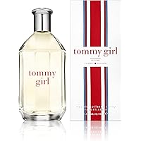 Tommy Hilfiger – Tommy Girl Eau de Toilette 100 ml – Parfüm Damen – Frischer blumiger Duft mit fruchtigen Noten – Transparent