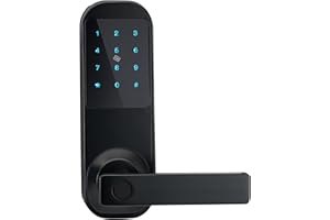 HAIFUAN Security Digital Keyless Code Door Lock, Unlock with Code Card and Key (HFAM10B-R-ORB)
