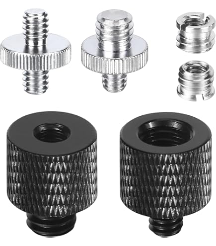 Kit 21 Adattatori Vite Per Treppiedi Fotocamera - 1/4 E 3/8 Pollici - Foto 5