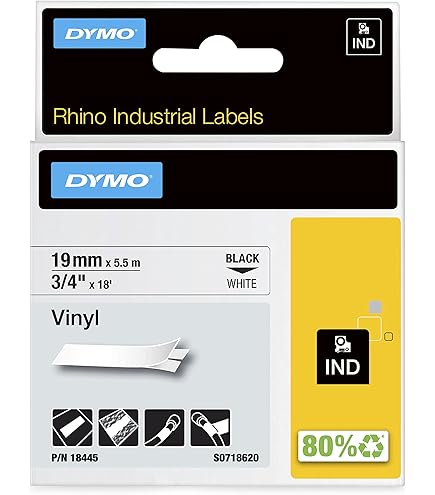 Aonomi Rhino A18444 - Confezione Da 3 Etichette Di Ricambio Per DYMO - Foto 7