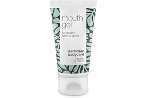 ‎AUSTRALIAN BODYCARE Mundgel für trockene, gereizte und sensible Gaumen, Zahnfleisch und Zunge - 50 ml | Mundgel mit natürlichem Teebaumöl gegen Bakterien | Pflege bei Mundtrockenheit |100% vegan