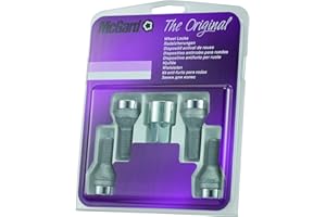 McGard 27169SU Bulloni Standard per Protezione ruota M12 x 1.25 Conico 30.5 mm Lunghezza SW19