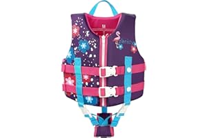 ‎ZERATY Zeraty Kinder Schwimmweste Schwimmen Jacke für Kleinkinder mit Einstellbare Sicherheits Straps Alter 1-9 Jahre / 22-50 lbs