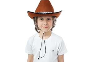 P'tit Clown 11235 Cappello da Cow Boy in Feltro, da Bambino