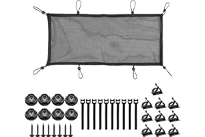 LongZYU Under Desk Cable Tray Flexible Cable Management Under Desk Black Finally Desk Cable Tidy Cable net with 8 holder 8 screws 10cable ties and 10 cable clips for Under Desk Cable Management