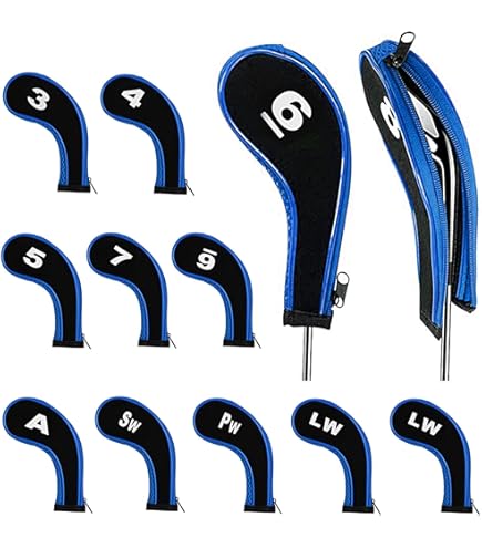 Housses De Protection Intech Graphite Safe Pour Clubs Oversize, Neuves Sous Blister