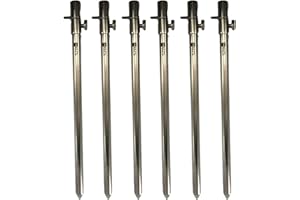 BZS Piques carpe en acier inoxydable 50–90 cm