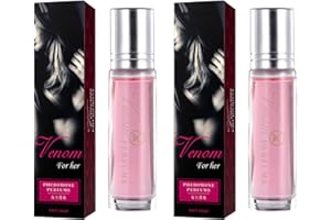 Weshaso Venom Parfum Femme Flavor, Cologne à l'huile infusée aux phéromones à Bille, Sexy Roller Parfum Unisexe pour Homme et Femme