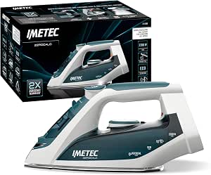 Ferro Da Stiro Imetec Zerocalc PS1 2000 - 3.8 Bar, Anticalcare, Vapore In 1 Minuto, Serbatoio 1L, 2100W