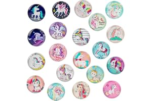 WOFEU 20 Pièces Magnet Frigo Original, Aimants Frigo, Magnet Frigo, Aimants Fantaisie Tableau Magnétique, Aimant Frigo, pour Tableaux Blancs, Tableaux D'Affichage, Réfrigérateurs, Photos Etc-Licorne