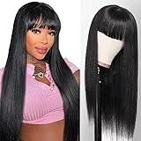 Parrucca di capelli umani dritti con pizzo da 2 x 4 sulla parte superiore della parrucca da donna, capelli veri da 55 cm