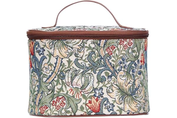 Tapisserie Signare Sac à Maquillage, Organisateur des Cosmétiques, de Voyage Trousses de Toilette, Beauty Case