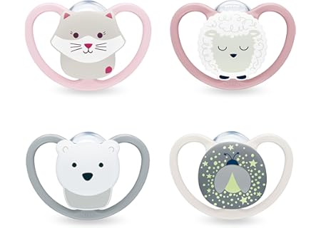 NUK Perfect Match Air nappflaskor för bebisar | 6-18 månader | Ortodontiska nappar som främjar luftf - Amazon Deal & Rabatt