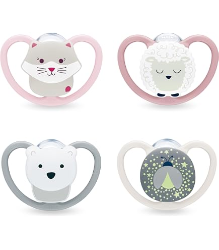 NUK First Choice Biberon In Vetro 240 Ml – Anti-Colica Con Termometro, 4 Pezzi, Per Bambini Da 3 Mesi In Su