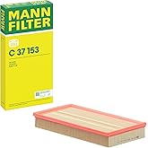 MANN-FILTER, C 37 153 Air Filter | For cars, clean air, durable filter material, perfect fit, original OE quality