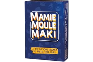 Mamie Moule Maki - Le Jeu de société où Vous risquez de partir trop Loin ! Petit bac revisité idéal pour Les soirées, Anniversaires, Vacances | Fous rires garantis - Idée Cadeau drôle