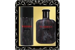 WHISKY BLACK OP • Coffret Eau de Toilette 100ML + Déodorant 150ML • Vaporisateur • Spray • Parfum Homme • Cadeau • EVAFLORPARIS