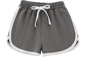 Naiyafly Sportliche Shorts für MädchenTeen Kinder Mädchen Laufen Fitnessstudio Sport Tanzen Shorts Freizeitkleidung Joggershorts für Mädchen