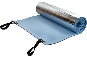 Homezone® Single Compact Roll Up Mattress - Waterproof, Thermal Insulated Foam Camping Mat, Portable Festival Bed, Multifunctional Yoga Mat