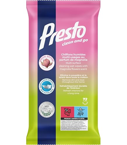 UltraGrime L'Originale XXL 40 Grandes Lingettes Multi-Usages en Tissu