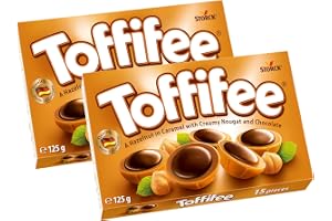Toffifee Hazelnut In Caramel With Creamy Nougat And Chocolate 125g, 1+1 Free