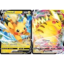 Pikachu V & Vmax SWSH285 - SWSH286 - Pokemon Black Star Promo Card