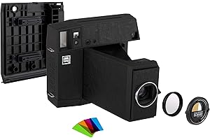 Lomography Lomo'Instant Square Glass Combo Black - Macchina Istantanea