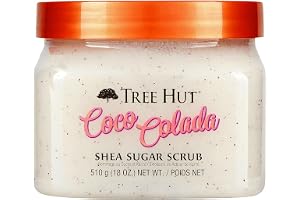 Tree Hut Coco Colada Shea Sugar Scrub - 510g, Exfoliating & Hydrating Pineapple & Coconut Vegan & Paraben-Free (Package May Vary)