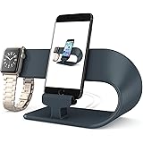 PUGO TOP Stand Compatible With Apple Watch Series 6 SE Series 5 Series 4 Series 3 Series 2 Series 1,iPhone iPad Night Stand, 