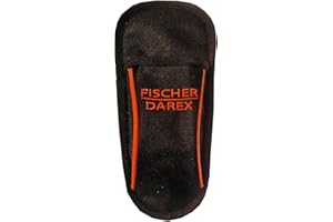 Fischer Darex FD25027 Etui porte-pince, tenaille, mètre et crayon., Noir