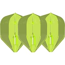 Alette Per Freccette L-STYLE Forma L3 - Modelli PRO, KAMI, EZ Con Anello Champagne Integrato - Per Punte In Acciaio E Morbide, Prodotte In Giappone - 4