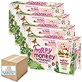 Happy Monkey Strawberry & Banana Smoothies, 4 x 10 x 180ml Sold by Slamtech