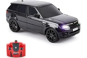 CMJ RC Cars Pilot Supercar Line Lights LED, 2,4GHZ Range Rover Sport (czarny)