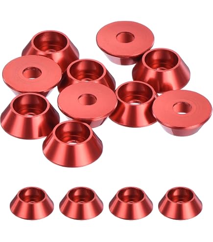 Kit 20 Pièces Rondelles Et Boulons Anodisés M6 - Kit Dress Up Moteur Aluminium