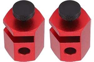 2st Trappmätare Trappmätare För Inramning Fyrkantig Hjälpklämma Röd Stop Rektangulär Linjal Mätare För Layout Legering Anodisera Legering Legering Stoppar