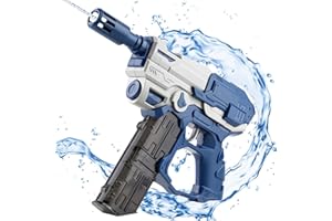 Kiztoys Elektrische Wasserpistole,leistungsstarke Super Water Soaker Guns für Kinder Erwachsene Sommer Outdoor Pool Wasser Kampf Spielzeug
