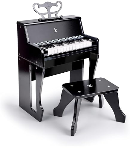 VILAC - Jeux et Jouets - Instrument de musique - Grand Piano à Queue - Blanc - Educatif : Danser, Sens du rythme - Jeu pour Enfants dès 2 ans - Fabriqué en France - 8361