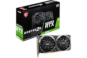 MSI GeForce RTX 3050 VENTUS 2X 8G OC Scheda video gaming - 8GB GDDR6X, 1807 MHz, PCI Express Gen 4 x8, 128-bit, 3x DP v1.4a, HDMI 2.1 (Supporta 4K)