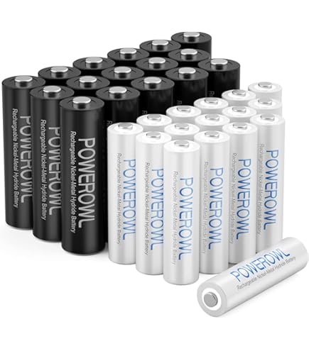 Caricabatterie POWEROWL Per AA/AAA - 8 Slot Indipendenti, Ricarica Rapida USB - Foto 7