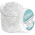 HOYOLS Clear Elastic Hair Bands, 2500 Small Rubber Bands Braids for Girls Kids Women Non-Slip Tiny Soft Hair Ties Braiding Hair Accessories Value Pack
