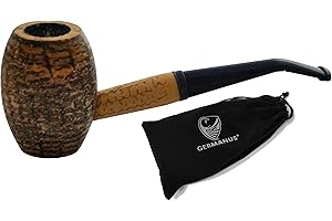 GERMANUS Original US épi Tuyau – foncé Oeuf, Bent, Popeye incl. Pipebag