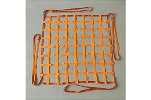 NGARY Red De ElevacióN De Eslingas De PoliéSter Plano De Red De ElevacióN De Carga De Red - 1m 2t Eslingas De CinturóN Plano De Red Personalizada De ElevacióN De Red De Carga 10cm CinturóN(Size:300kg/661lb)