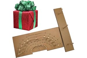 Fukamou Bow Maker for Ribbons, Bow Maker for Ribbons, Wooden Wreath, Bow Making Set for Making Bows, Crafts, Party Decorations