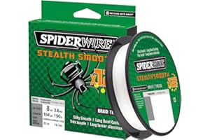 Spiderwire Tresse Stealth Smooth 12 Brins 150M Translucent - 0,05Mm - 5,4Kg - 1507361