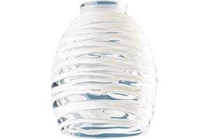 Westinghouse Lighting Vidrio, Trasparente con Cuerda Blanca