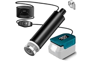 BTRUI Wasserpumpe für Makita 18V Akku, 500GPH Tauchpumpe Schmutzwasserpumpe Saugpumpe Absaugpumpe Flachwasserpumpe, für Poolpumpen, Gartenbewässerung, Autowäsche, Pfütze, Camping, Keller(KEIN Akku)