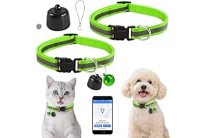 ASTRIVA Katze GPS Tracker Hund Kompatibel mit iOS ＆ Android, Weltweite Standortverfolgung, Katzen Halsband GPS Trackers Ohne ABO, Mini Pet Tracker für Katzentracker Katzentracking Peilsender