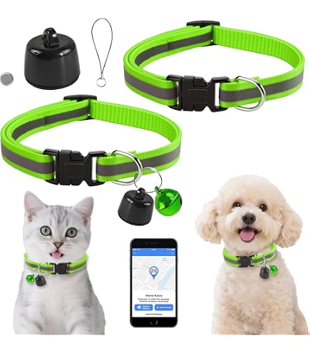 NAVESO Mini Gps Tracker Katze Hund, Katzen Tracker Ohne Abo, Katzentracker  Klein Gps mit Halsband, Haustier Trackerfr Katzen, Hunde,  Schlsselschnalle,Echtzeit-Standortverfolgung,Ip65 Wasserdichter :  Amazon.de: Haustier